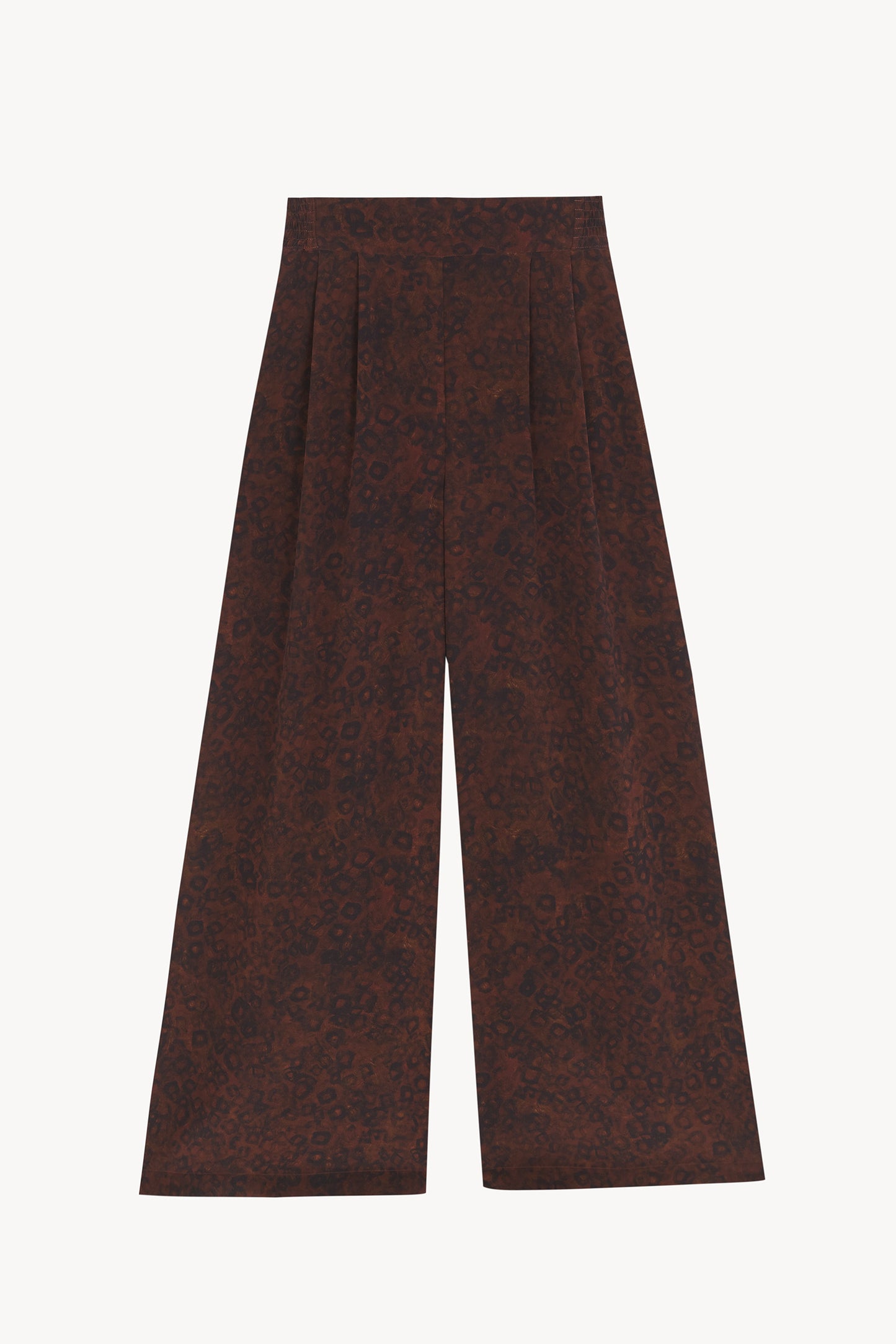 Karlie, pantalon de seda hoop print