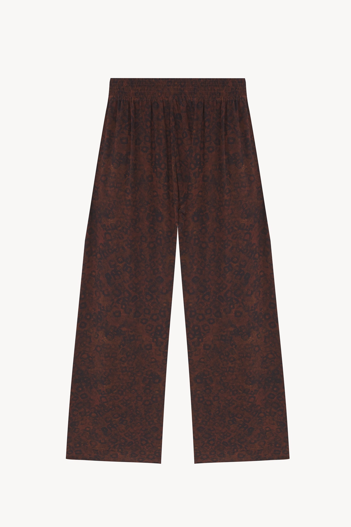 Karlie, pantalon de seda hoop print