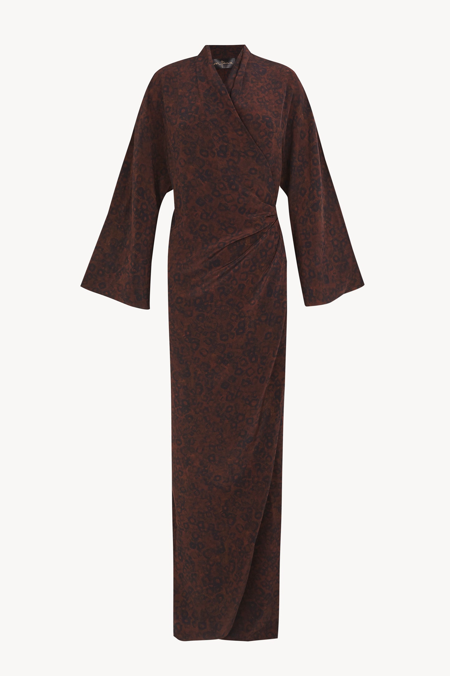 Karlie, vestido de seda hoop print