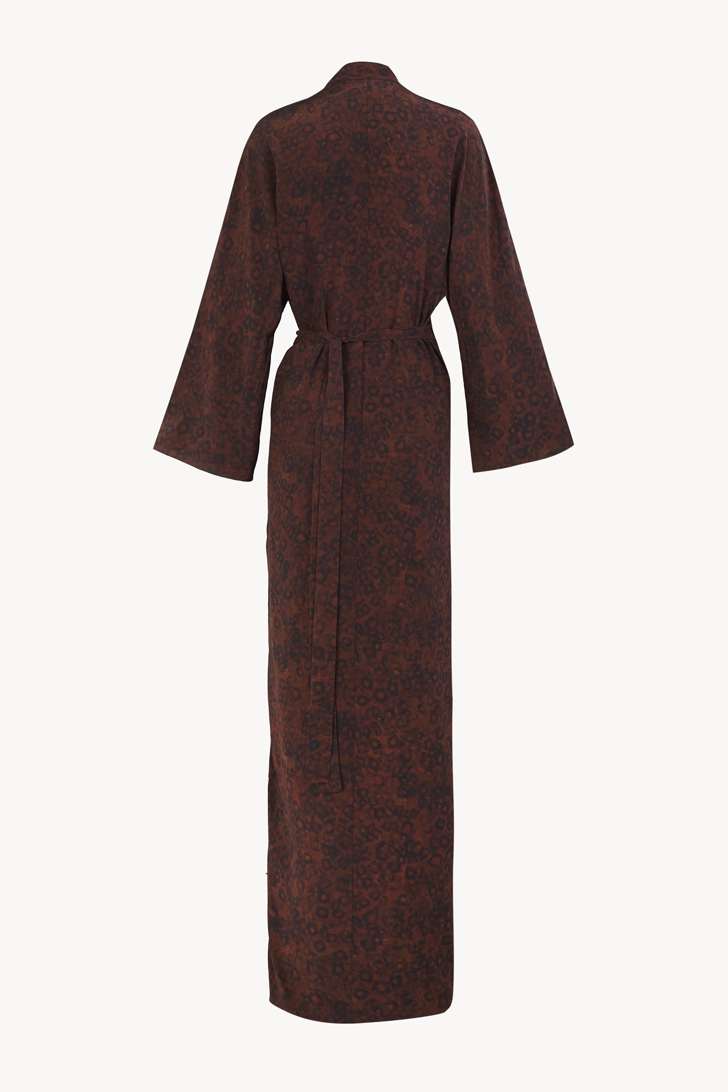 Karlie, vestido de seda hoop print