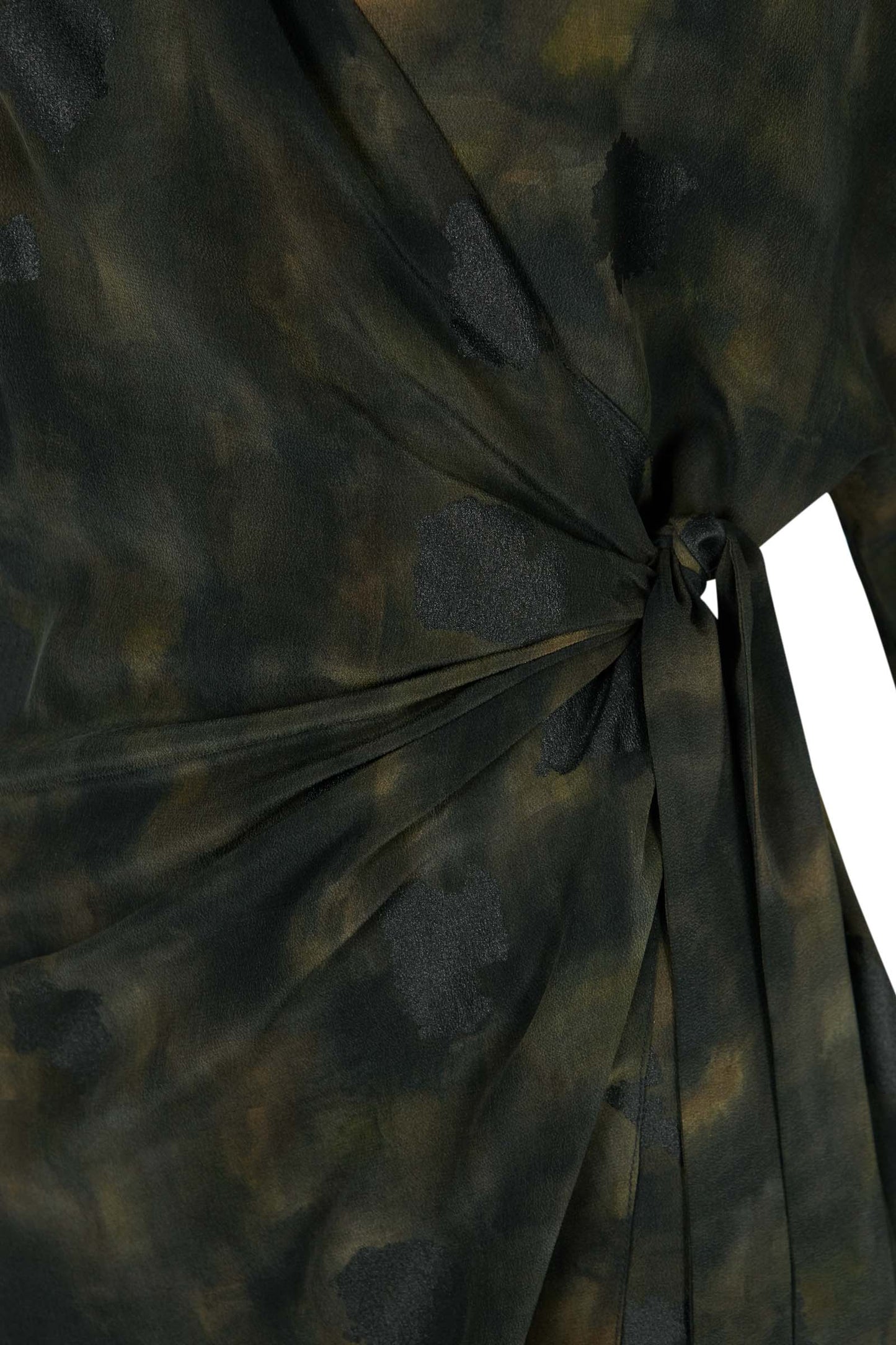 Karlie, Klimt print silk dress