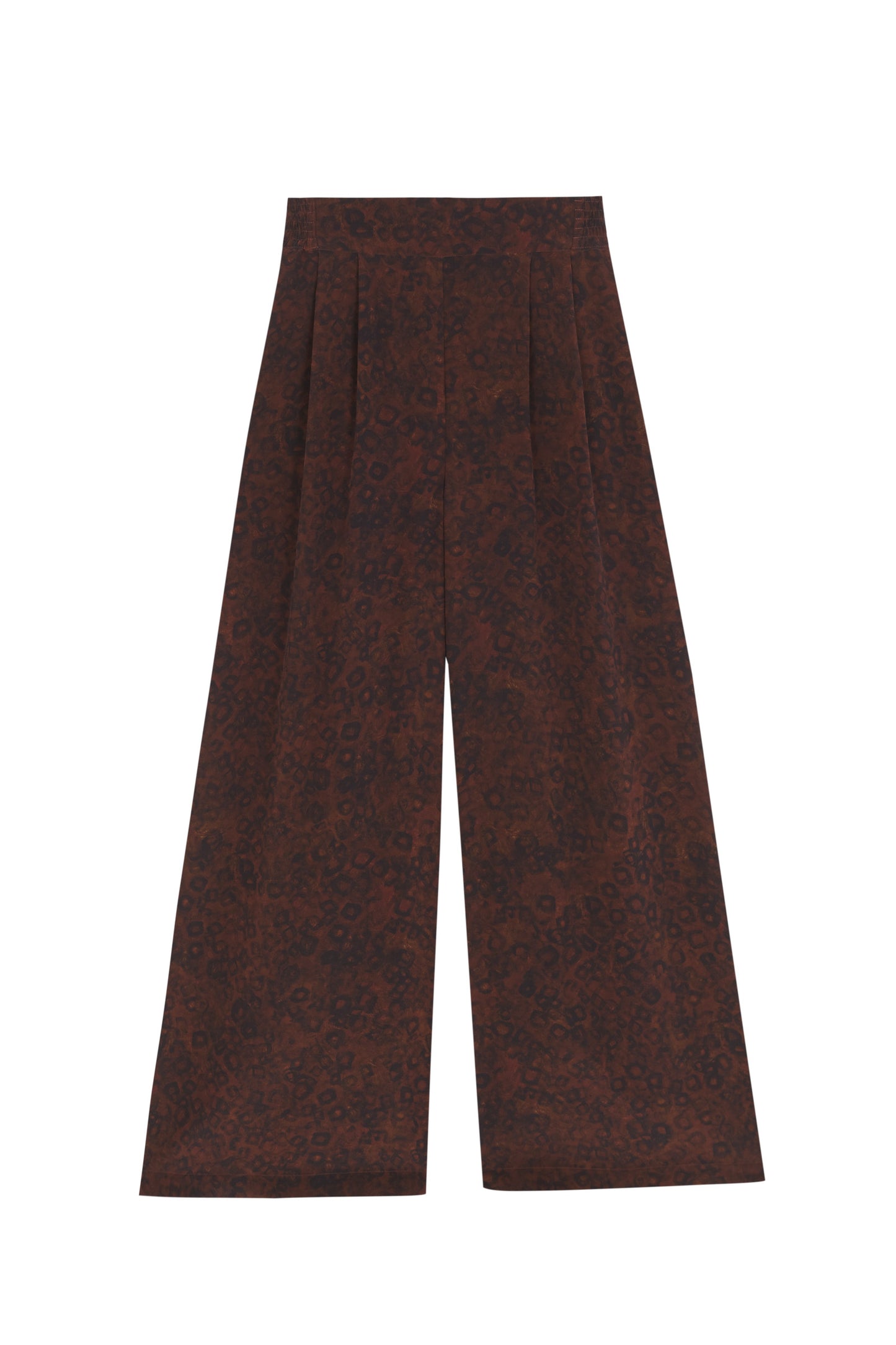 Karlie, hoop print silk pants