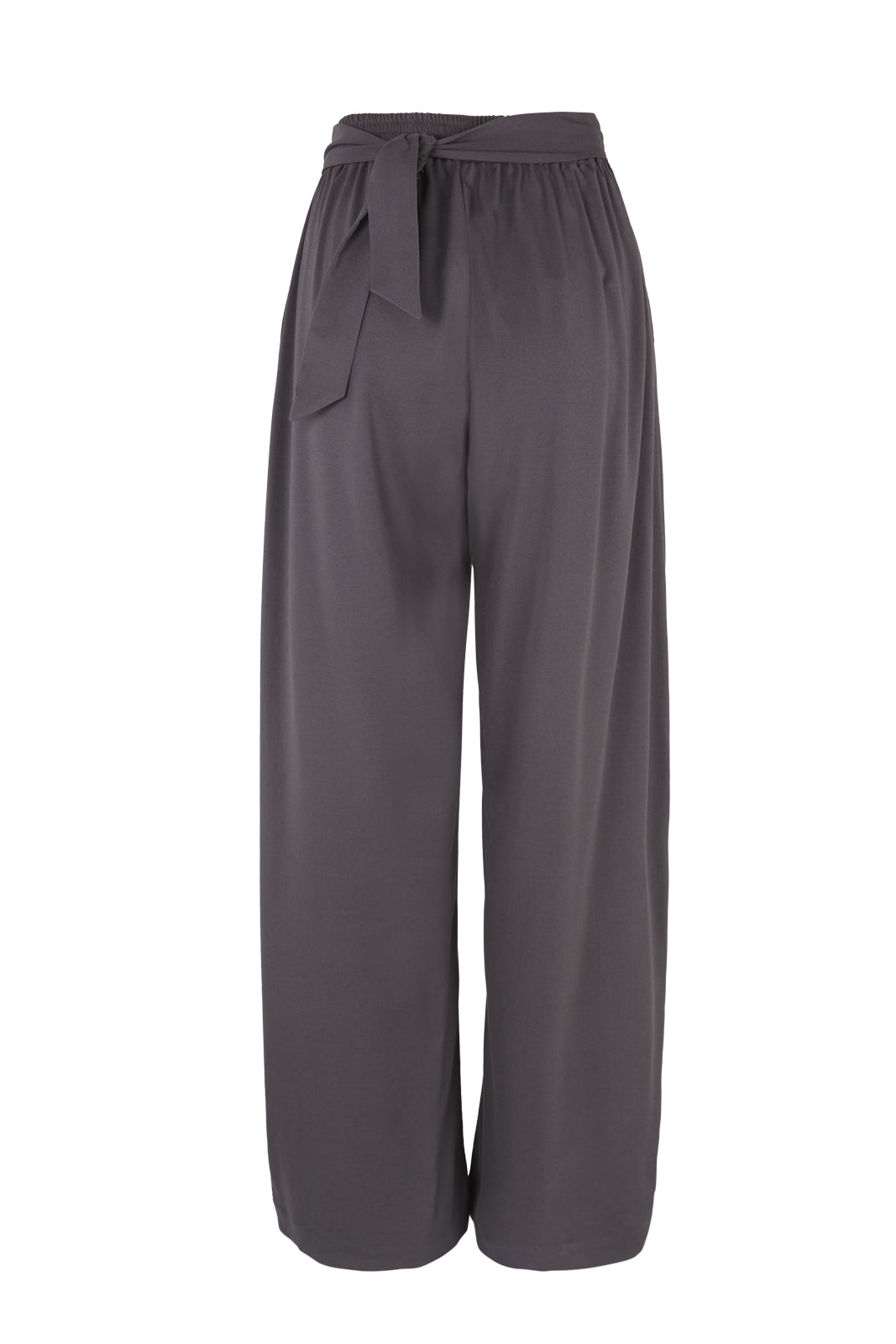 Kaz, pantalon de seda gris plomo