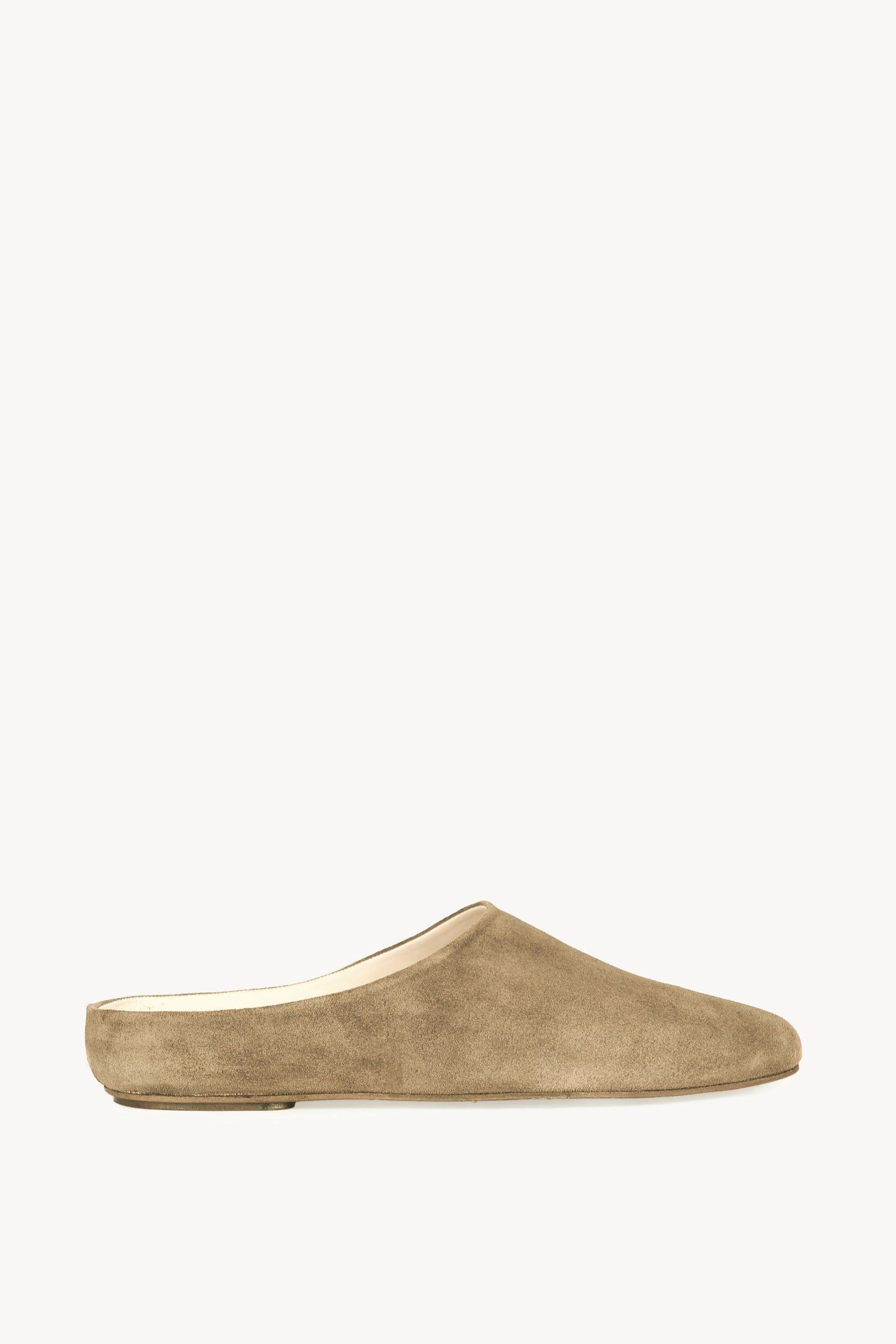 Kibal, women's mules gold beige suede