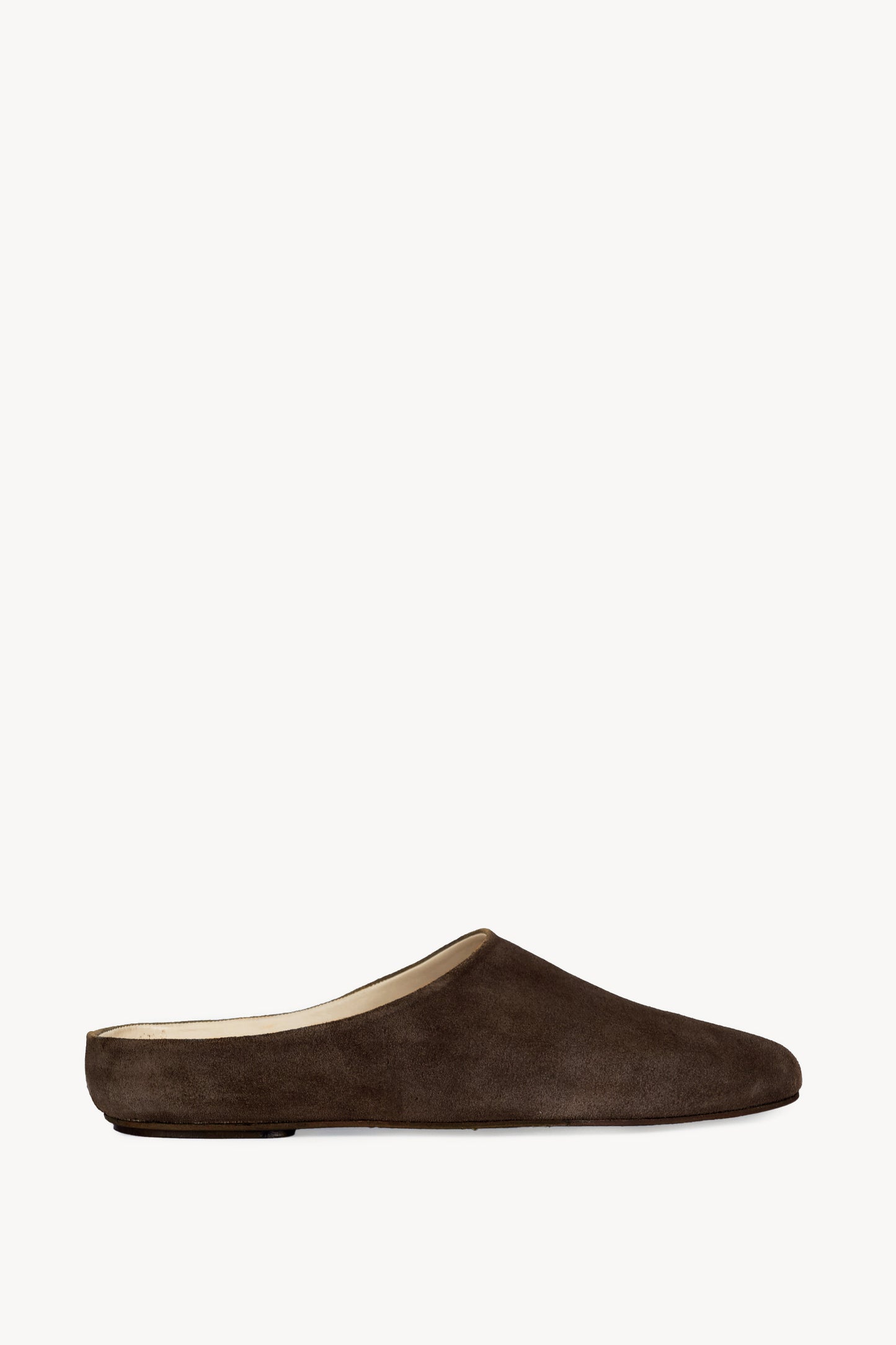 Kibal, café suede women’s babouche