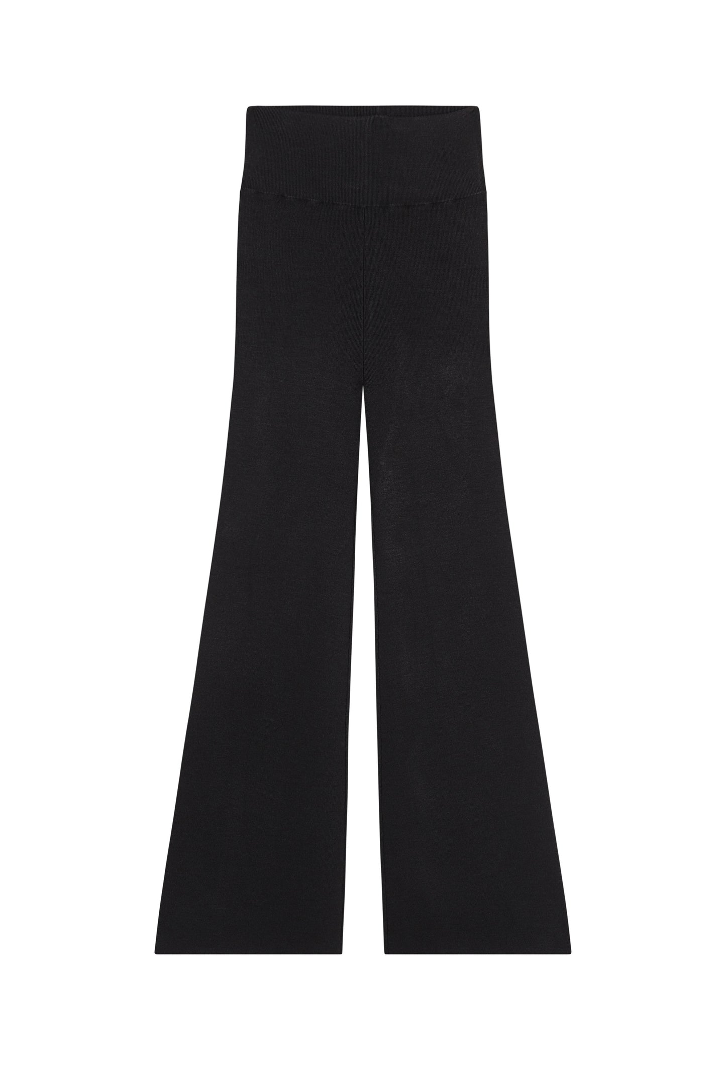 Kiiro, black silk knit pants