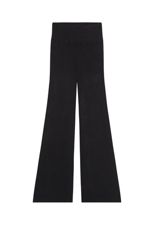 Kiiro, black silk knit pants
