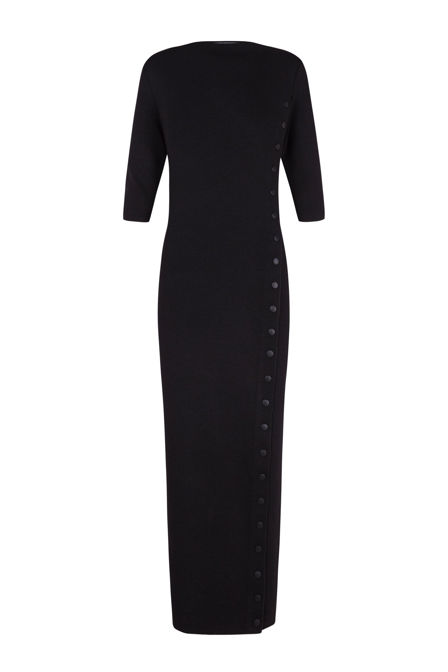 Cortana - Kiiro, black silk knit dress Cortana - Kiiro, black silk knit dress