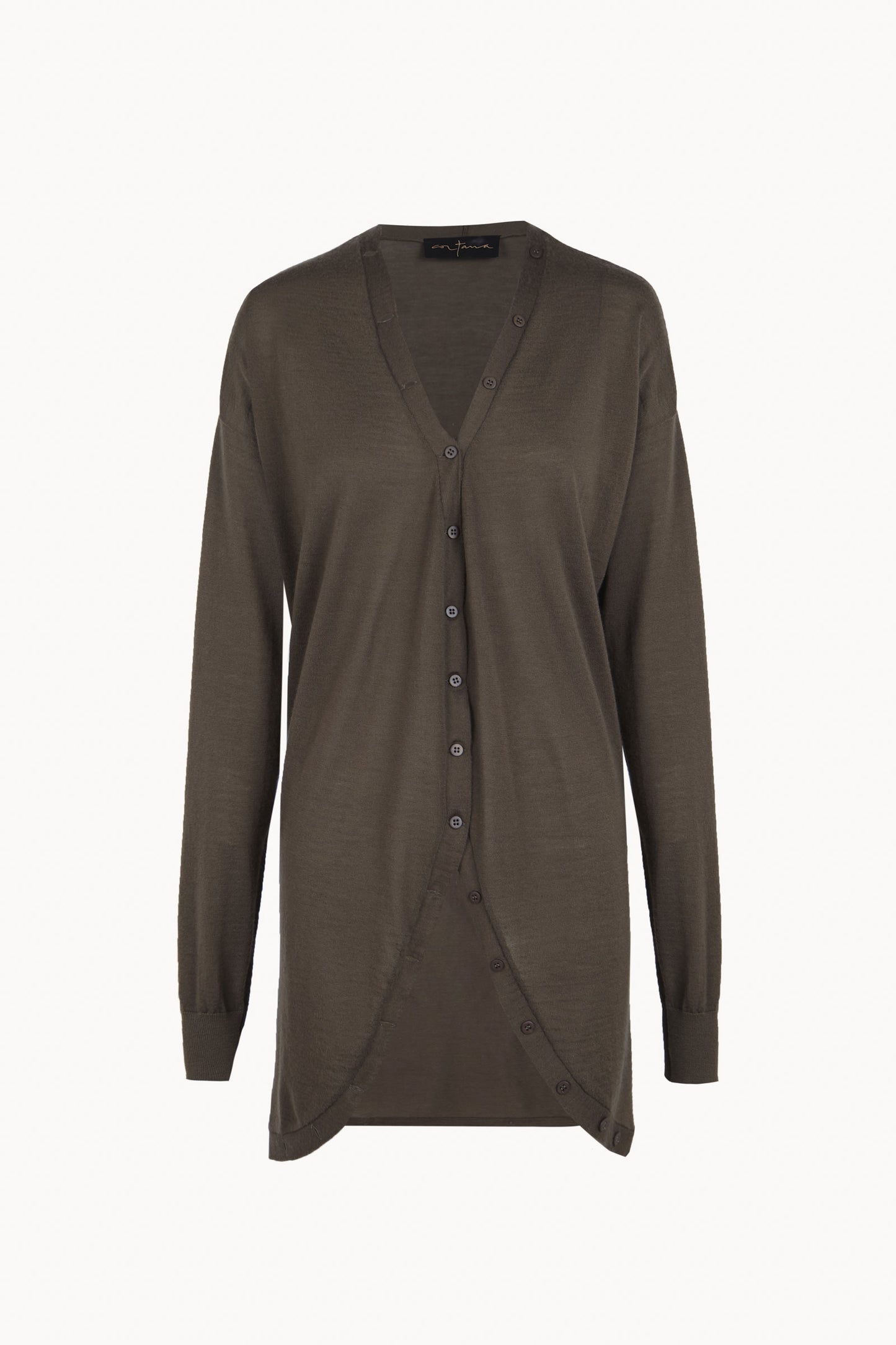 Klavier, khaki cashmere convertible top