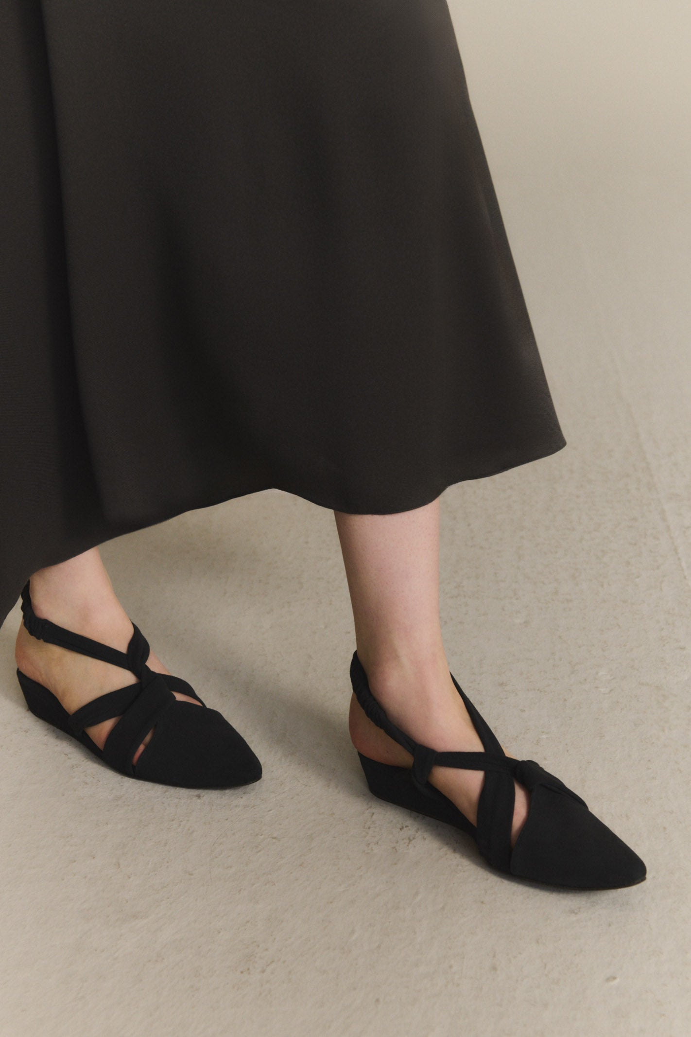 Knot, zapato de punta grafito