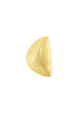 Kuu left, single gold earring