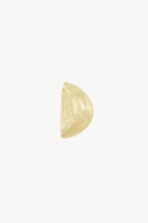 Kuuki right, silver triangular earring