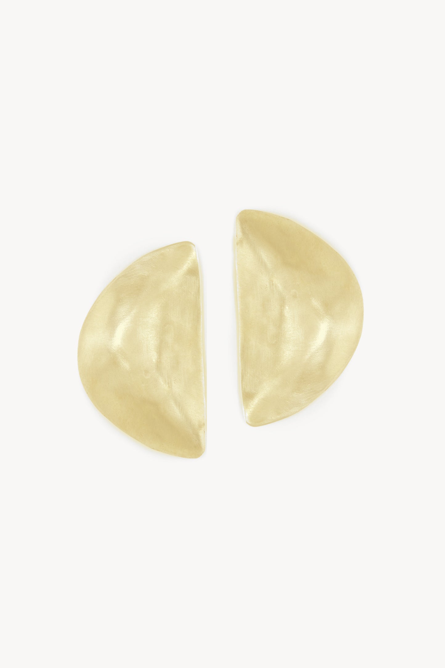 Kuuki right, silver triangular earring