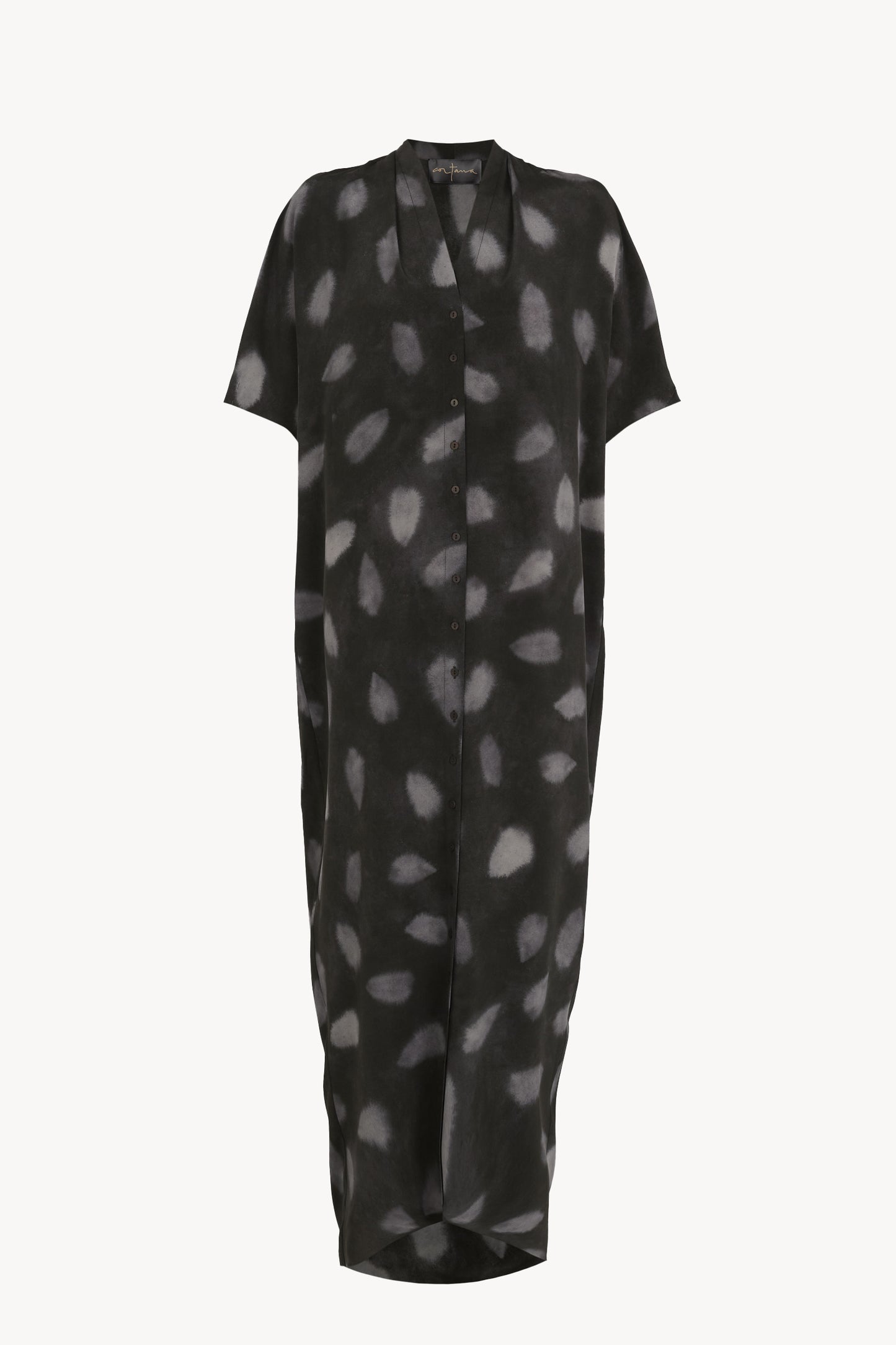 Lady bug, vestido de seda mint print