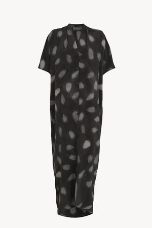 Lady bug, vestido de seda mint print