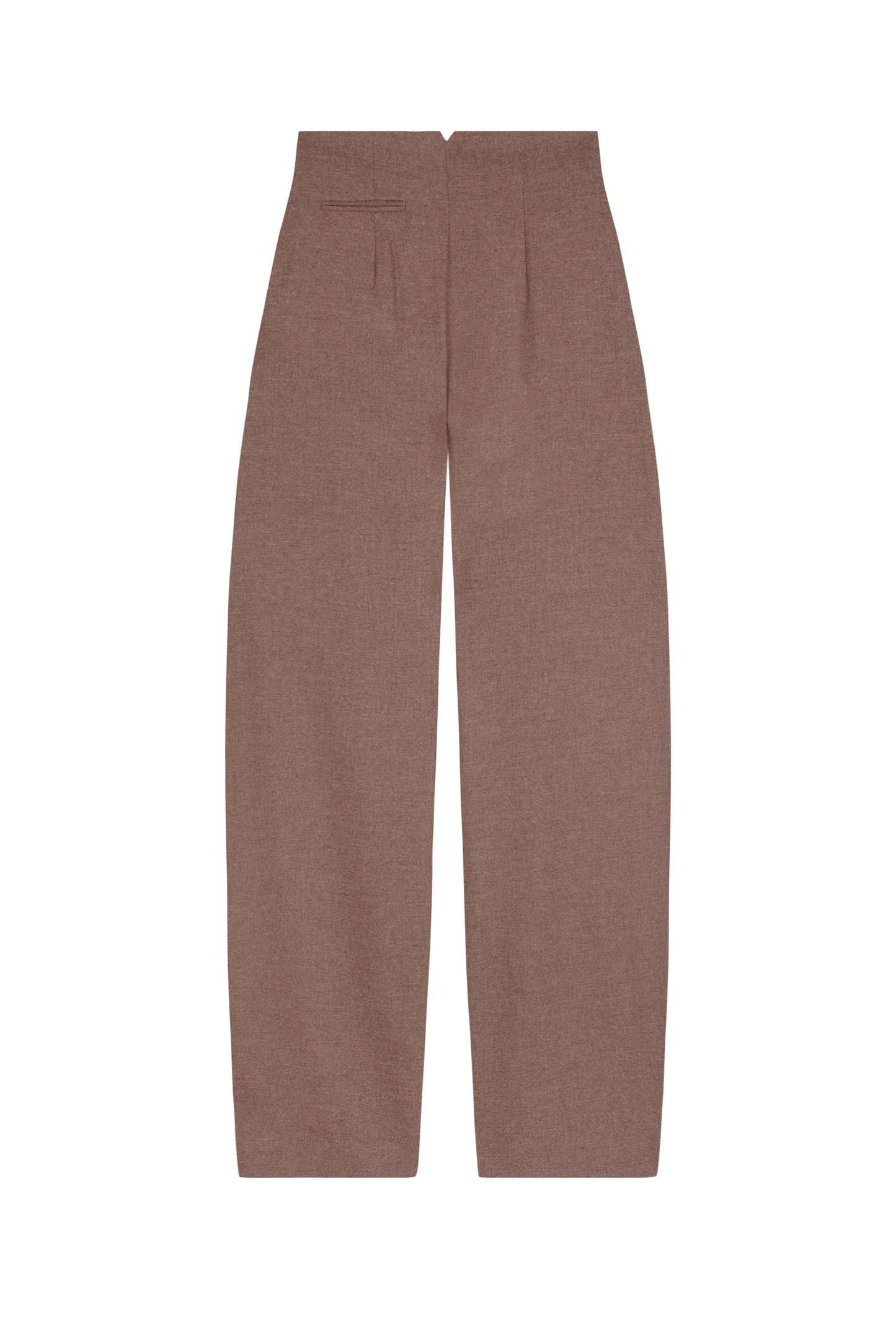 Lanna, cappuccino virgin wool and cashmere pants
