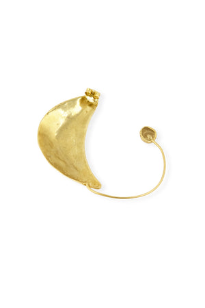 Leuksna, golden earcuff