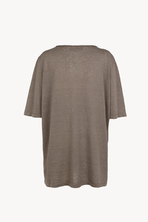 Lian, mink linen knit t-shirt
