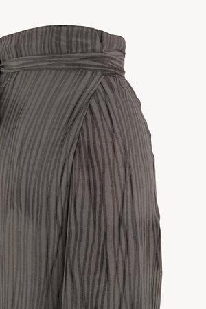 Lil, pantalon de seda calma print