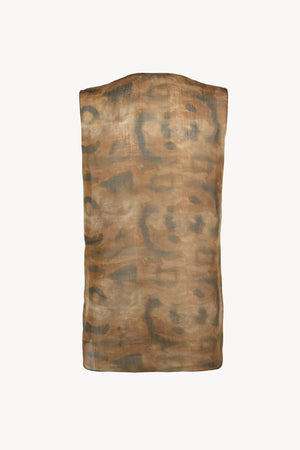 Lil, top de ramio taiyo print