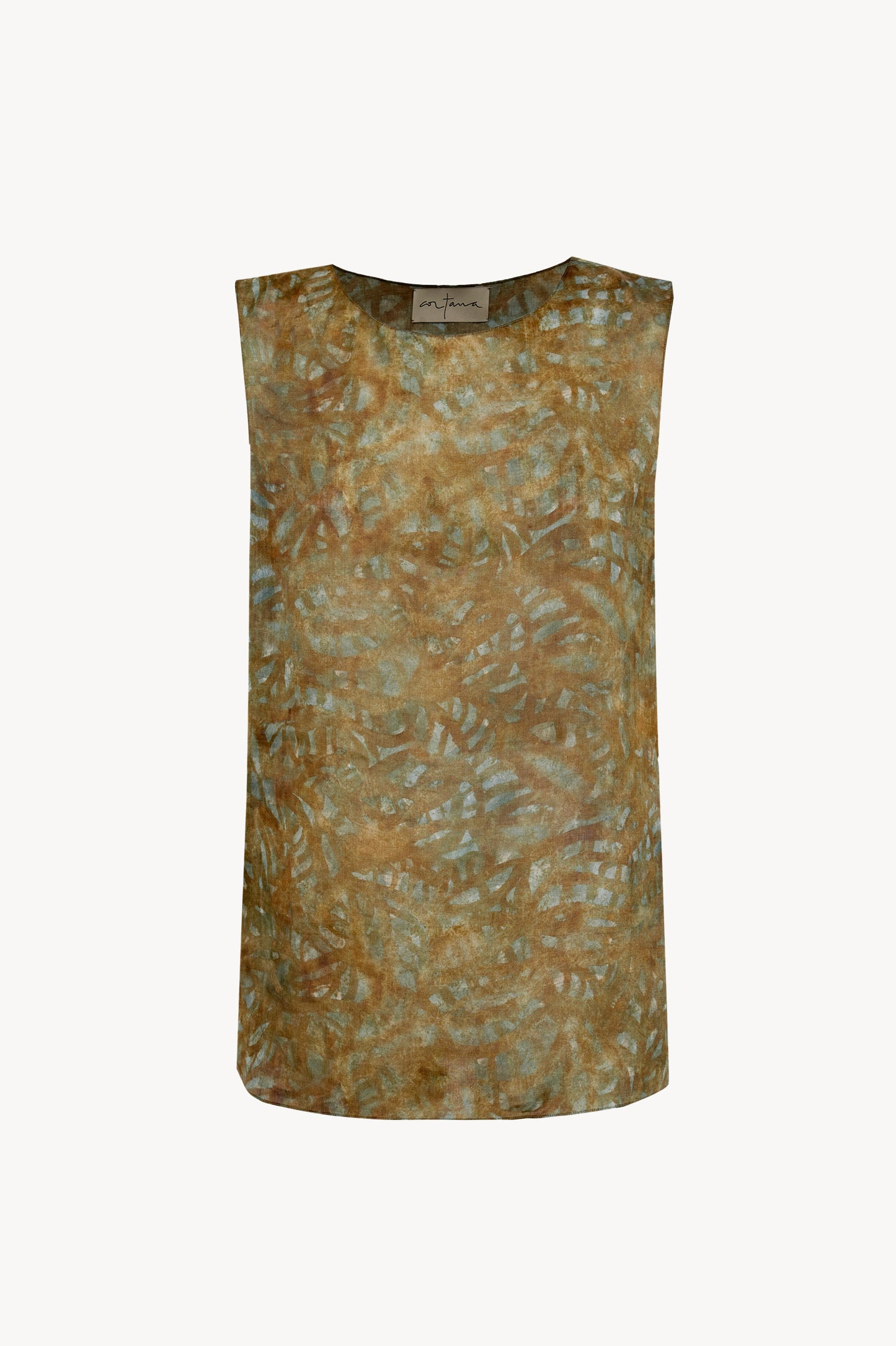 Lil, top de ramio trap print