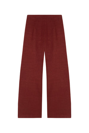 Lina, clay-colored linen pants
