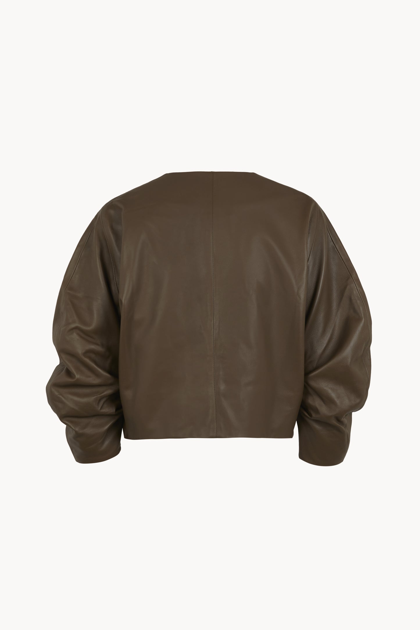 Lira leather, khaki leather jacket