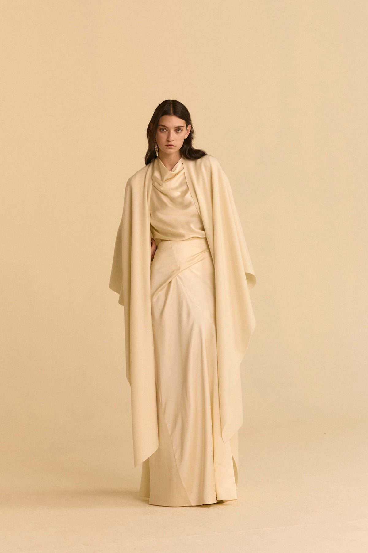 Opale dress and Long poncho