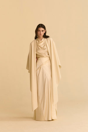 Opale dress and Long poncho
