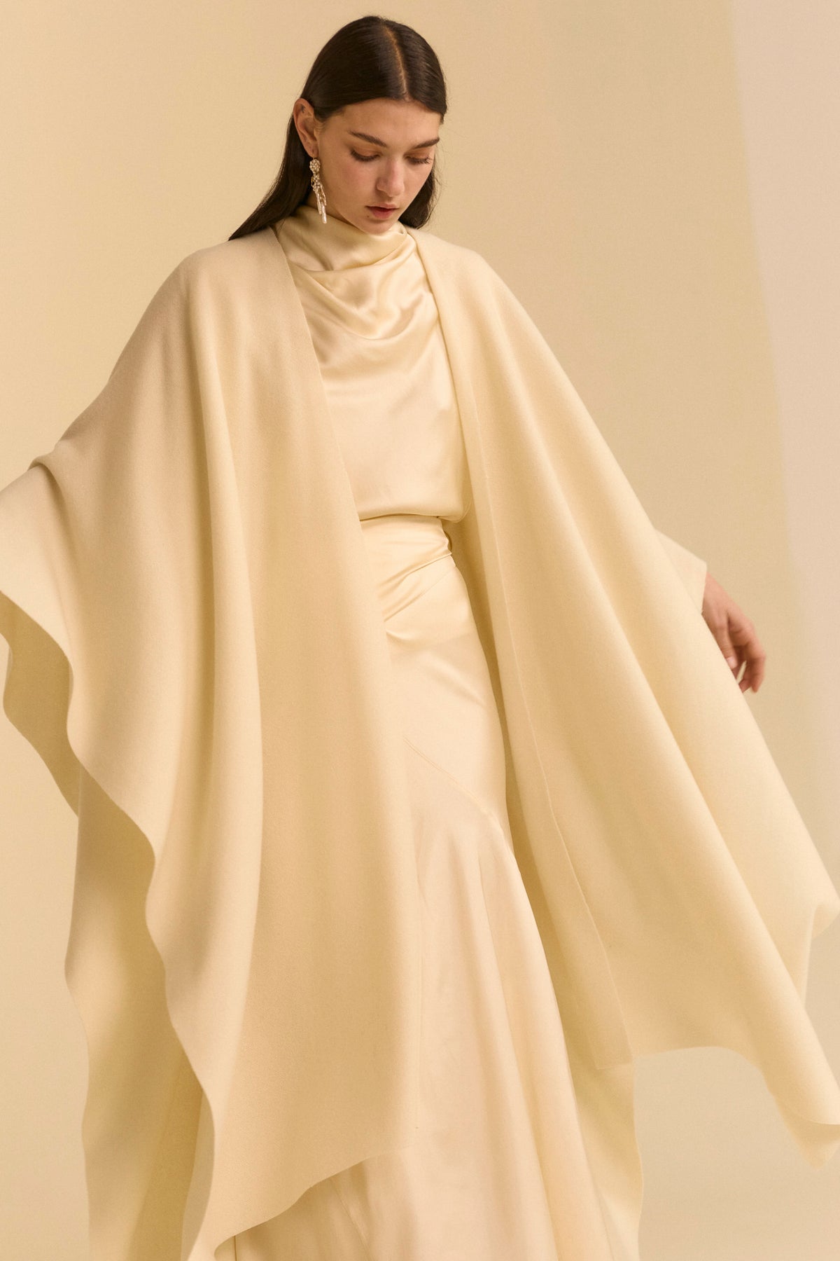 Opale dress and Long poncho