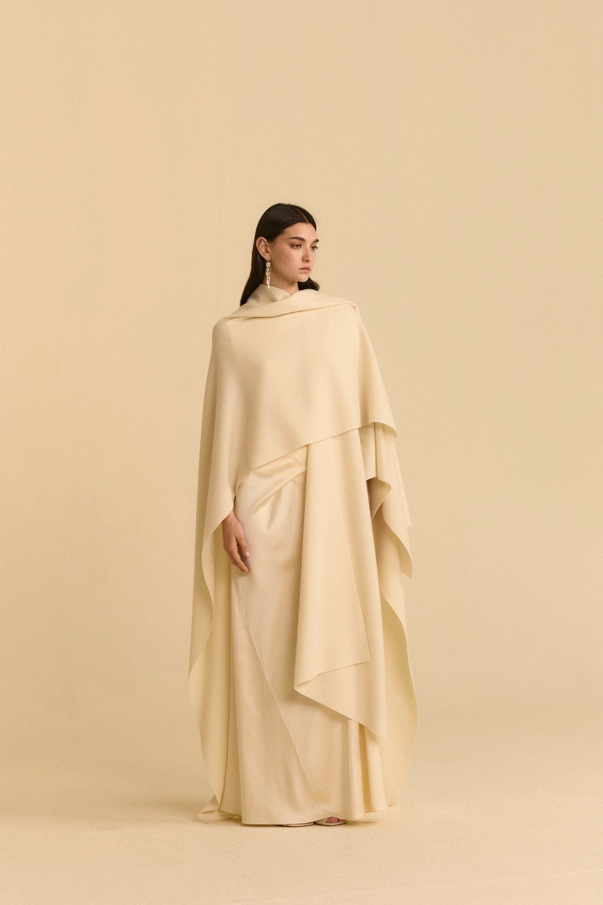 Opale dress and Long poncho