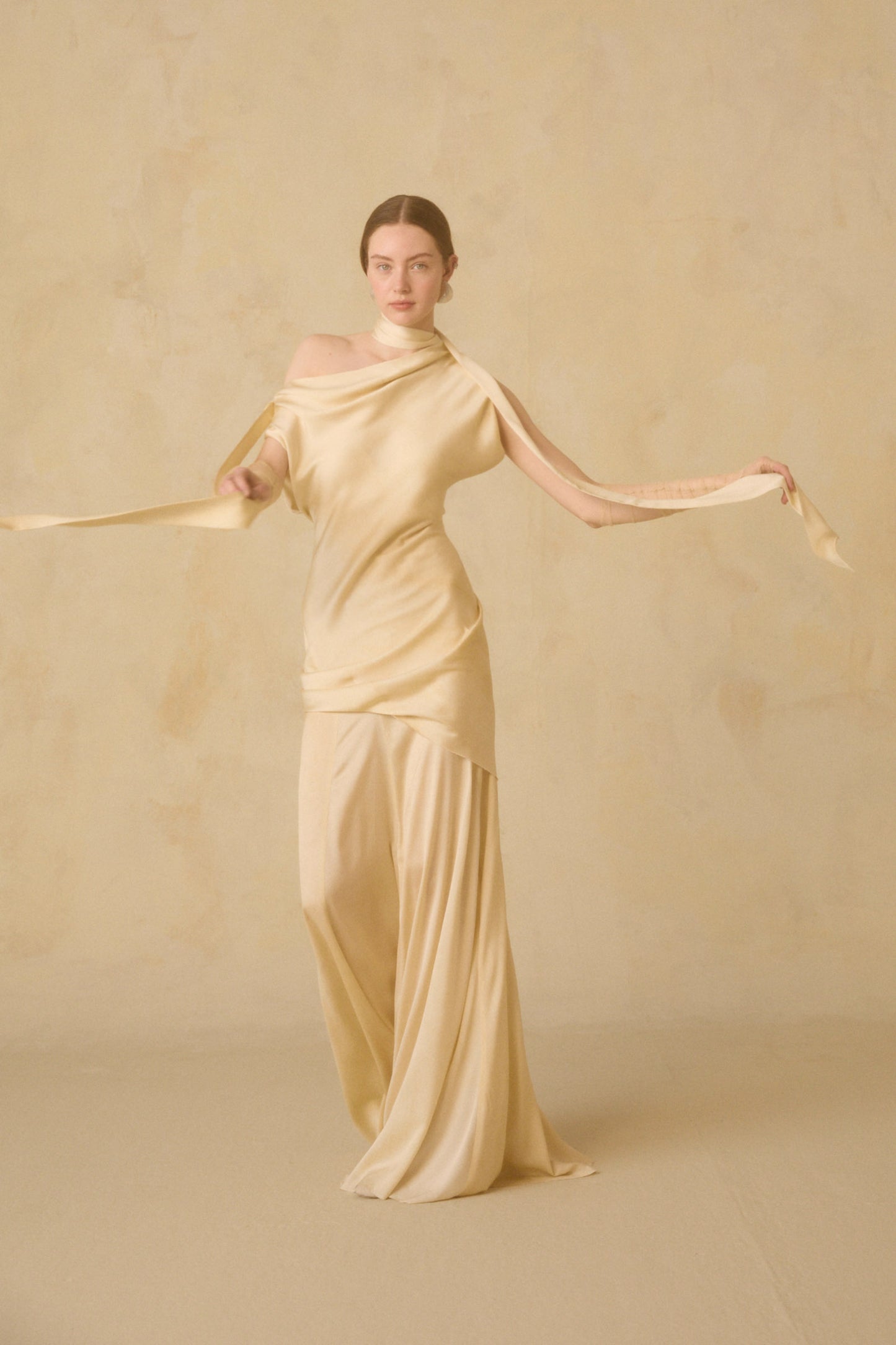 lotus silk dress VANESSA SILK DRESS LOTUS BLACK AND GREY
