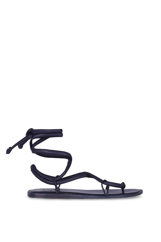 Lou, bluenero flat sandal