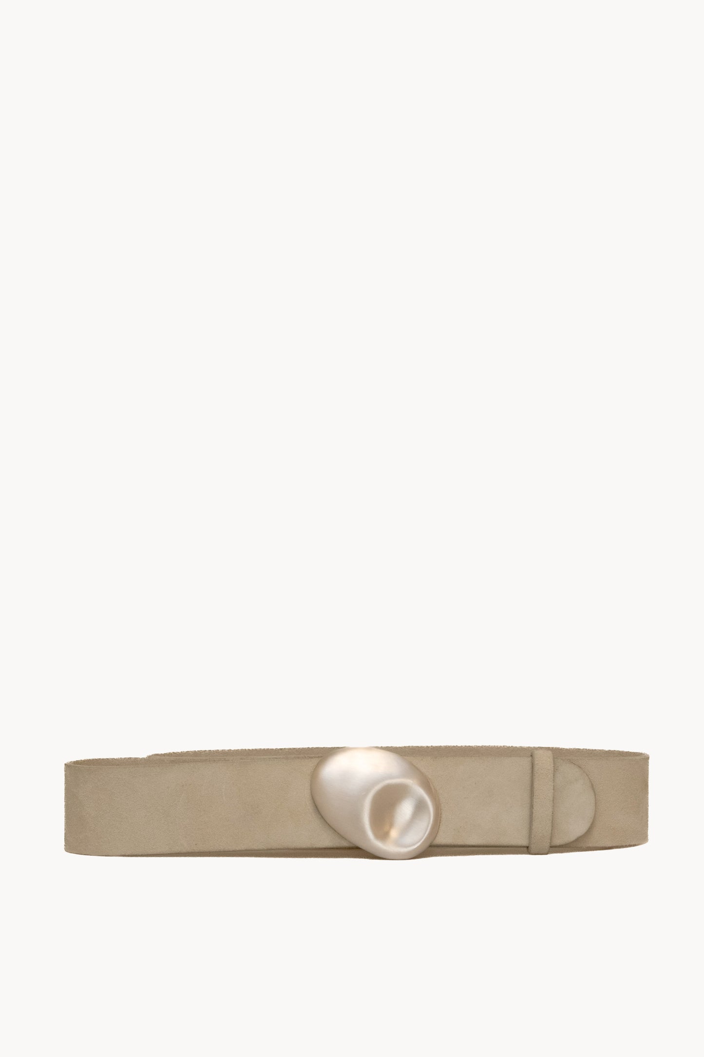 Lucia L, stone suede jewel belt