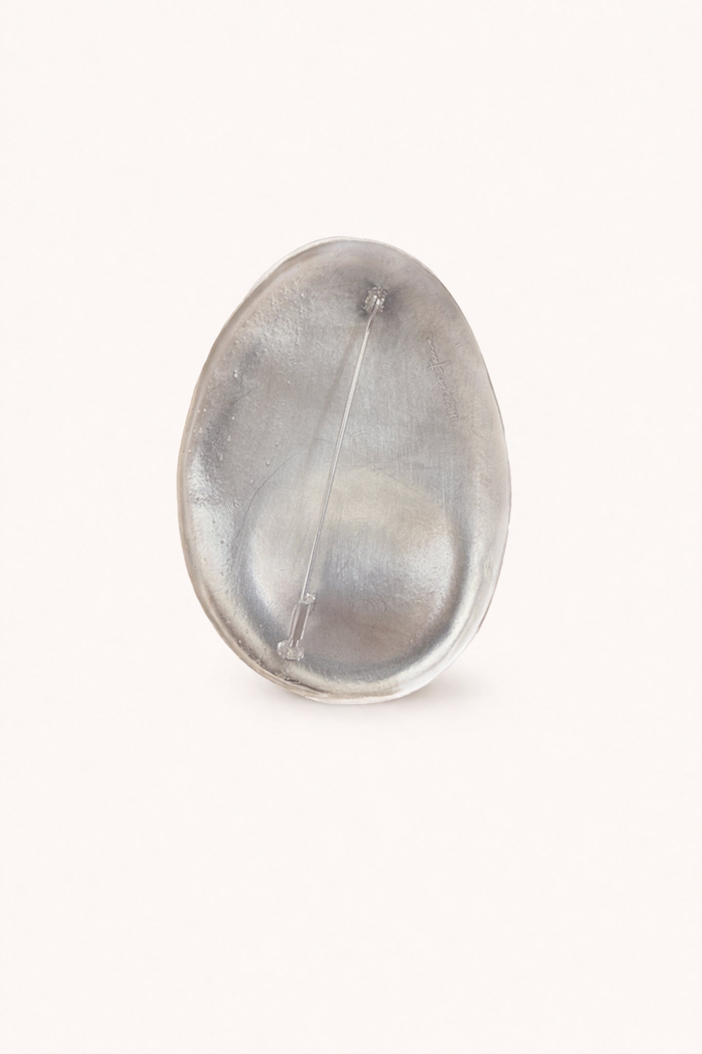 Lucia, silver brooch
