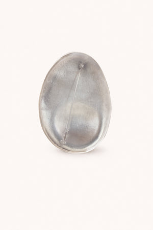 Lucia, silver brooch
