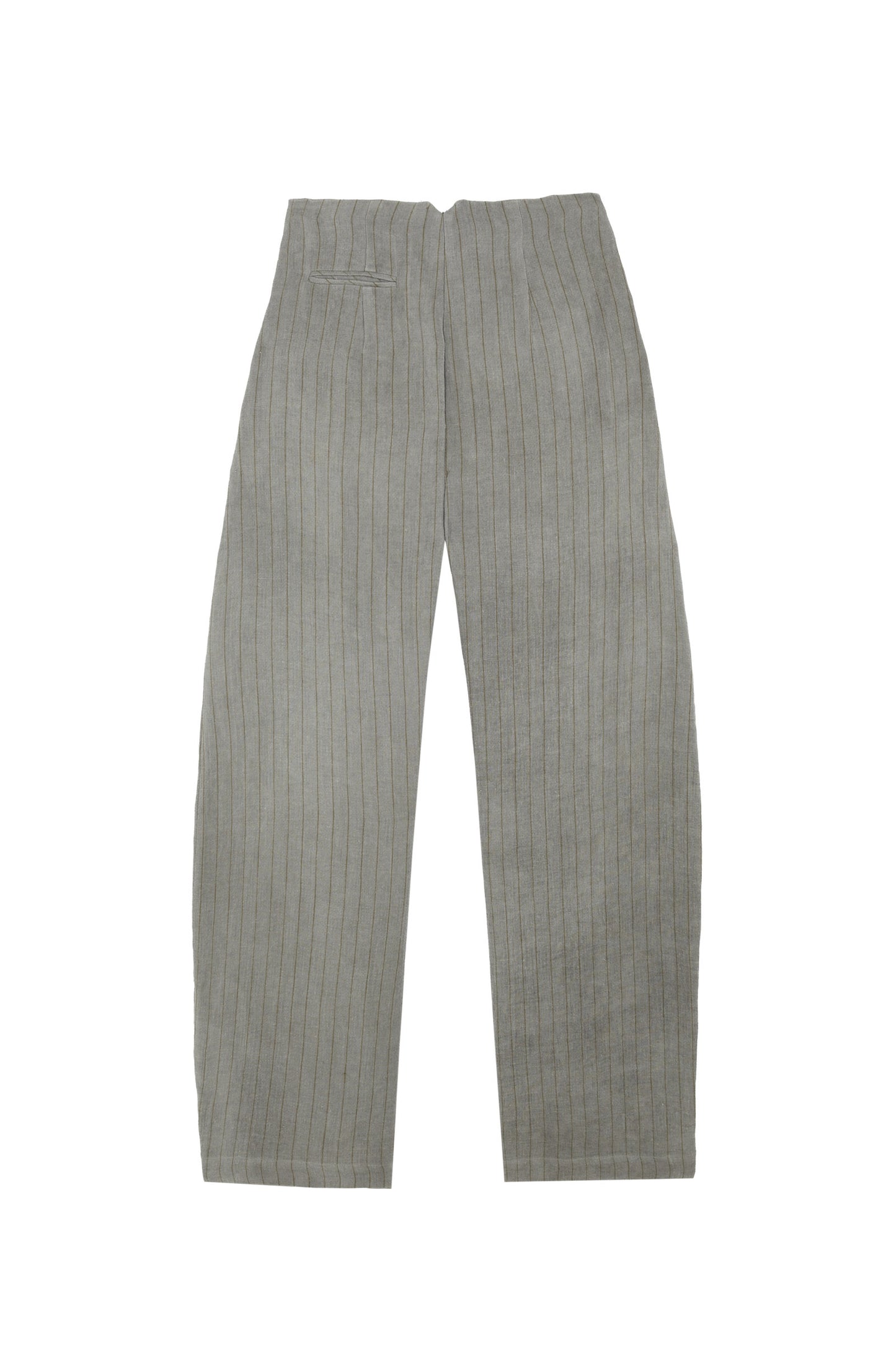 Lupe, sky blue striped linen pants