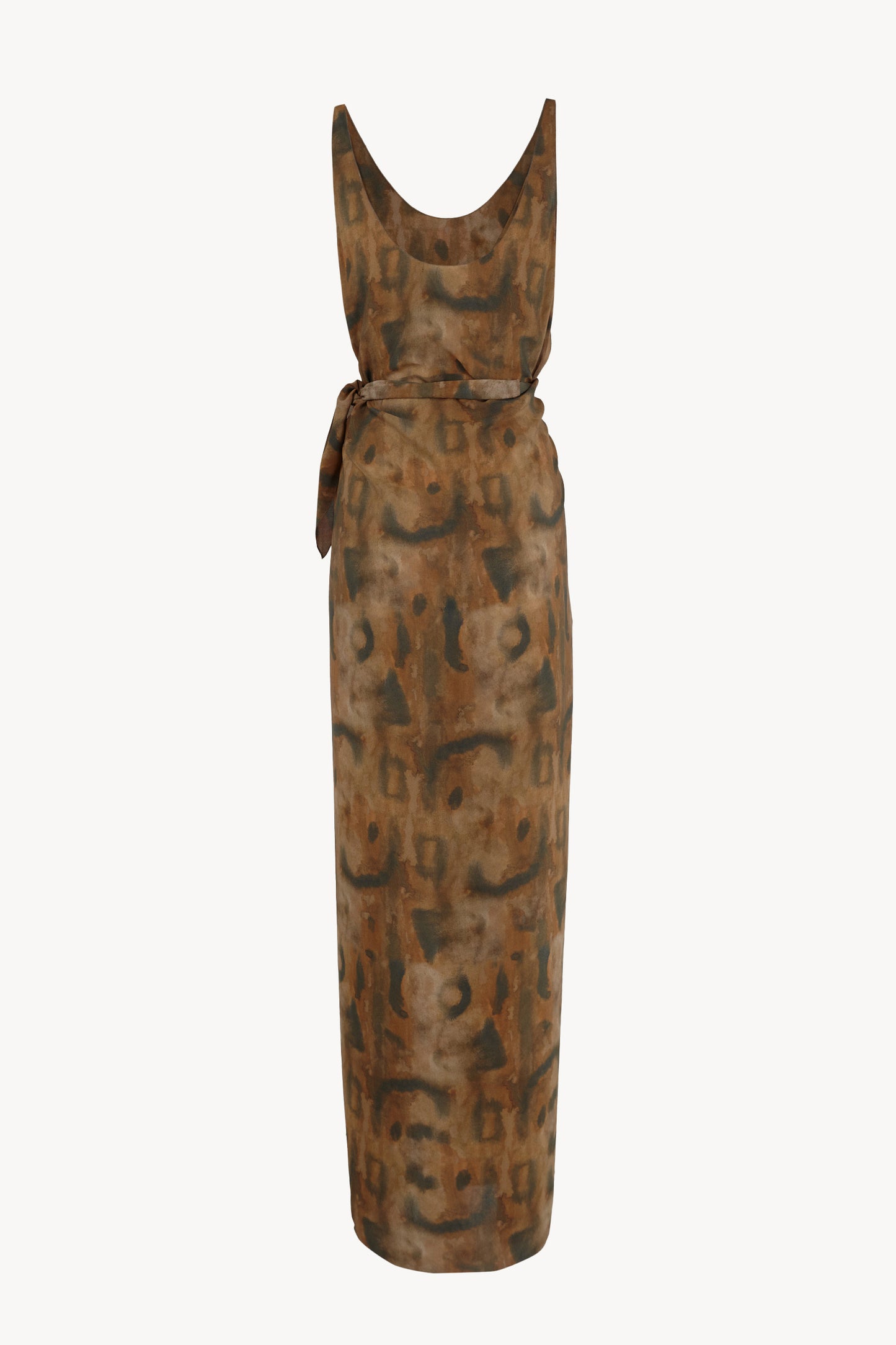 Mala, vestido de seda taiyo print