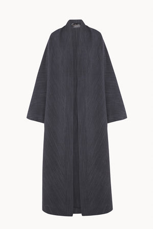 Marina, chaqueta larga denim oscuro