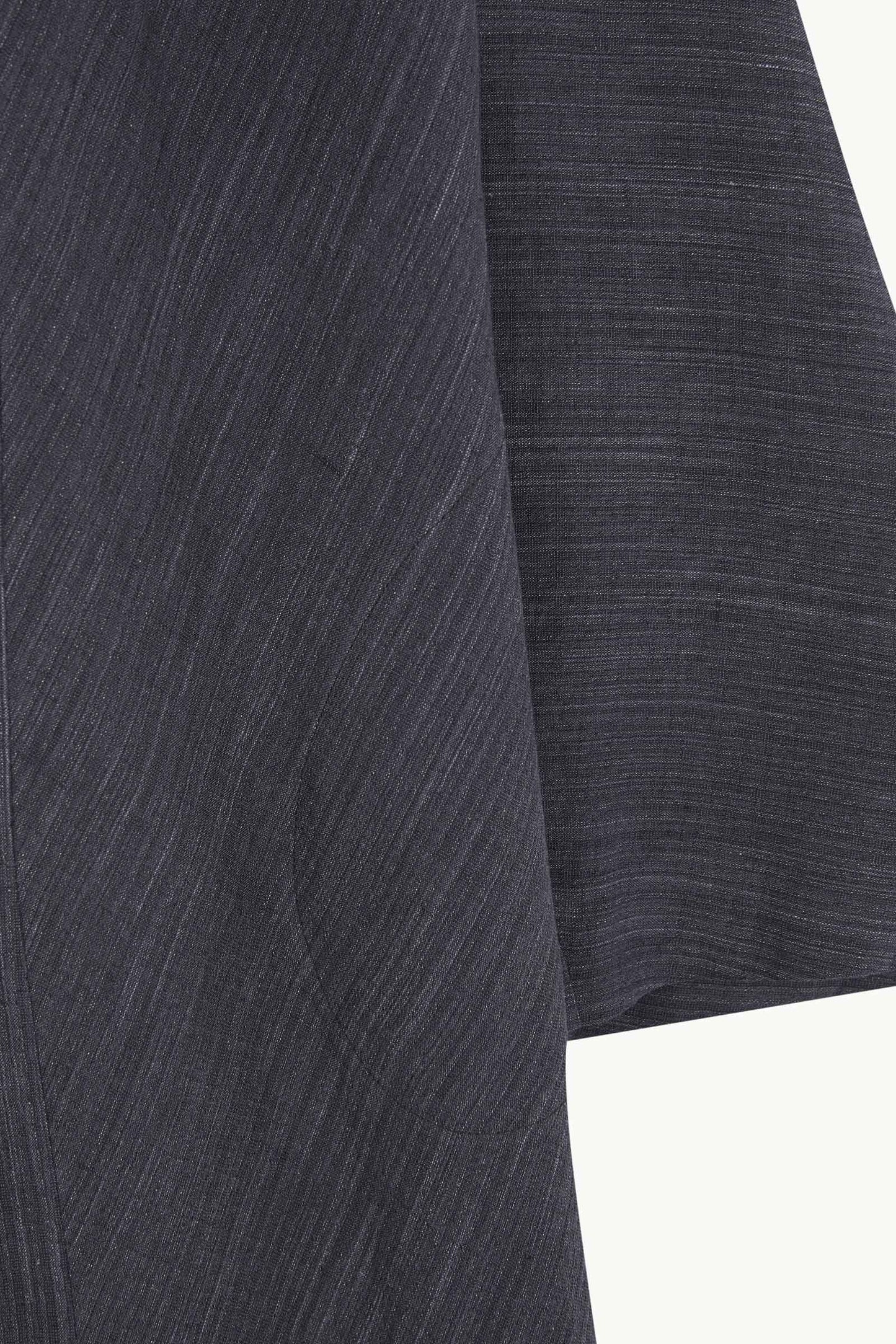 Marina, chaqueta larga denim oscuro