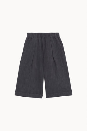 Marina, pantalon corto denim oscuro