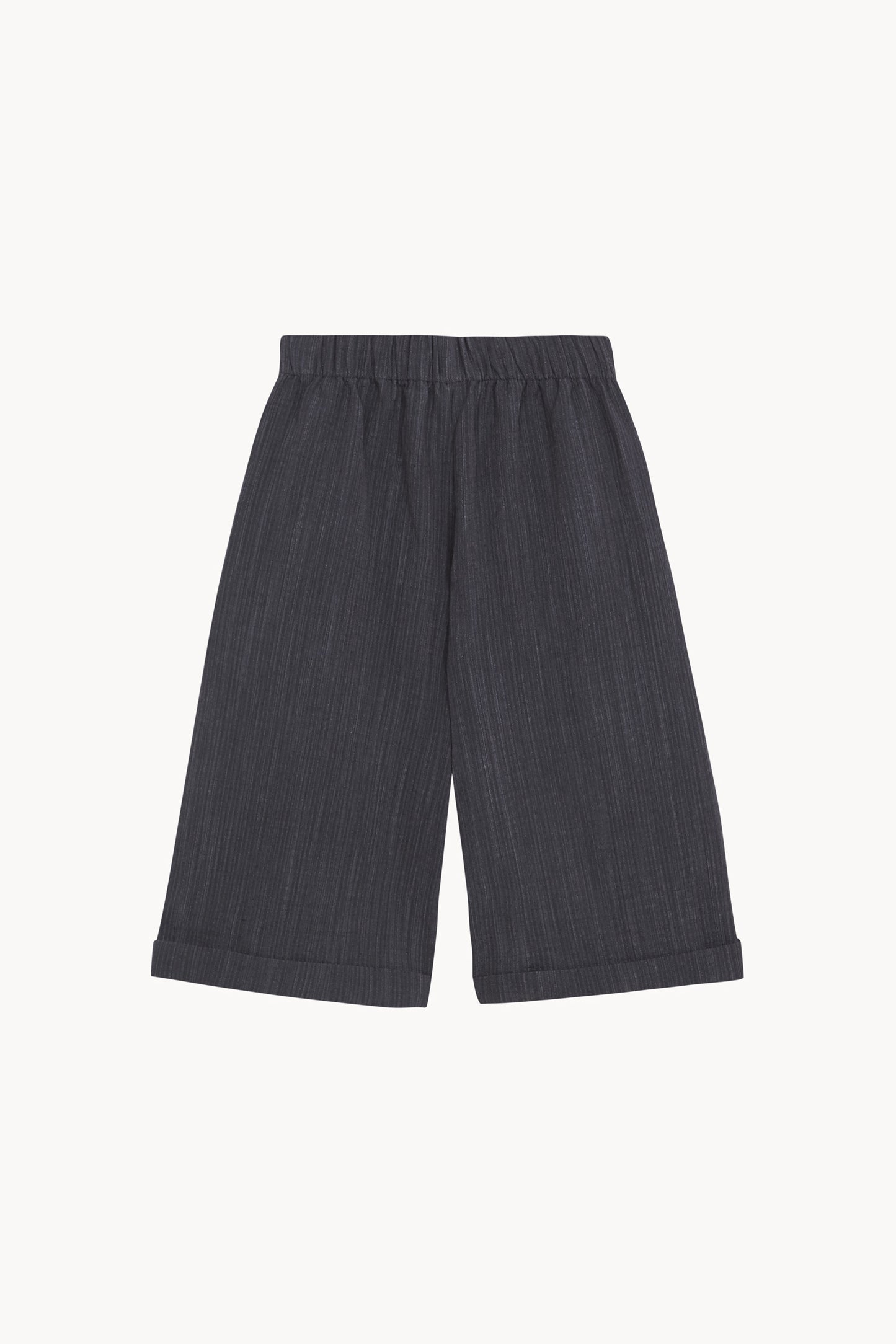 Marina, pantalon corto denim oscuro