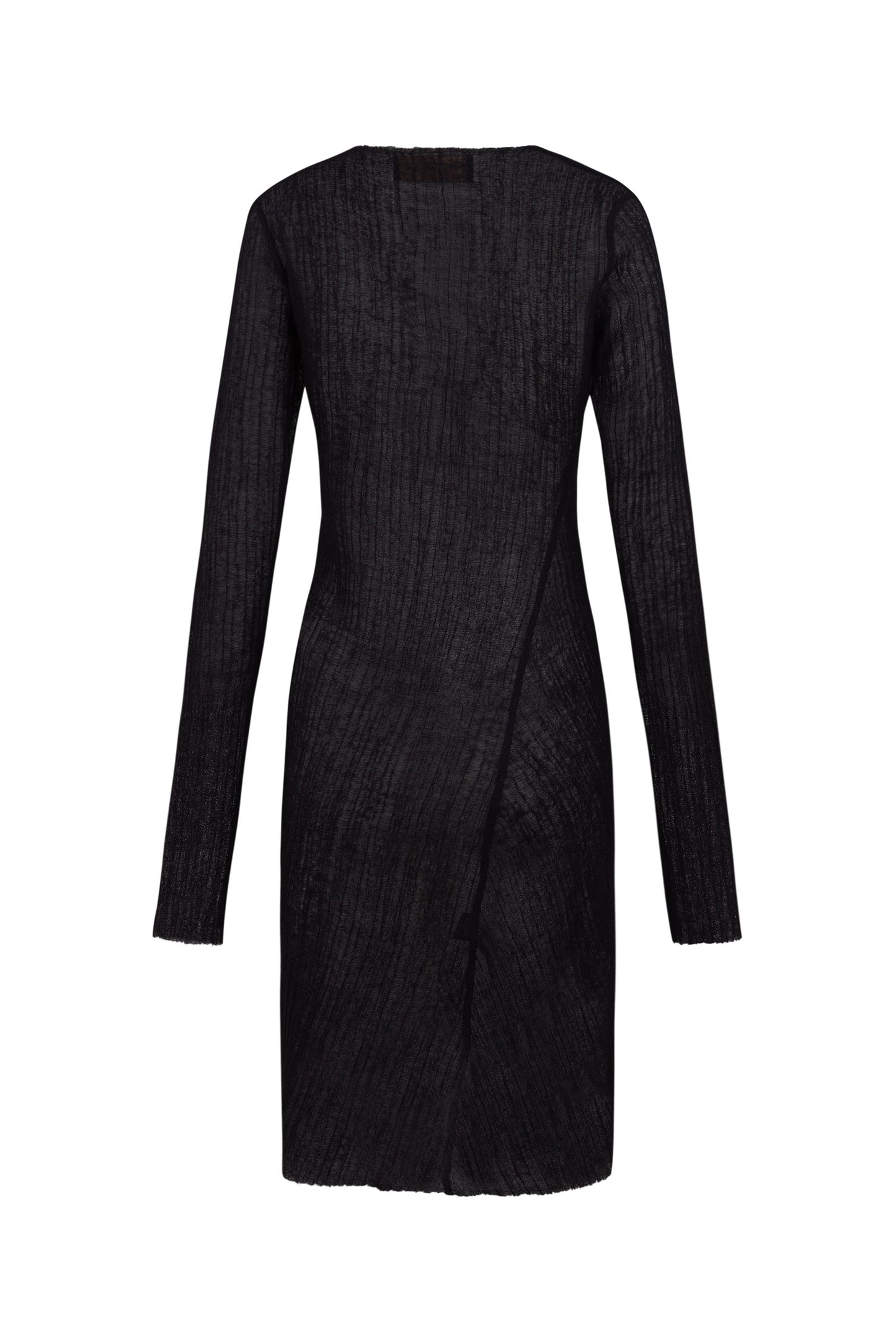 Maryam, vestido en lana virgen negro