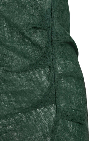 Maryam, green virgin wool dress
