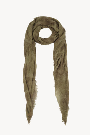 Mat, foulard maltinto verde kaki