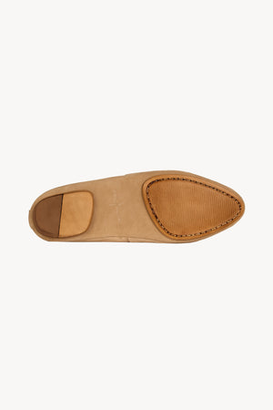 Mat, slipper mujer camel
