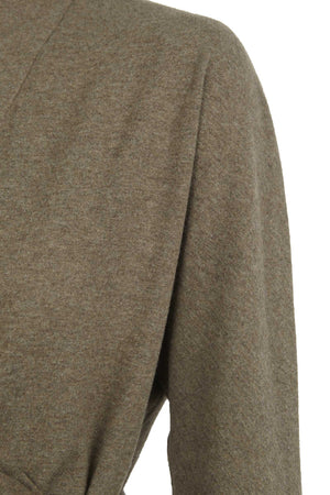 Mate, khaki melange wool & cashmere jacket