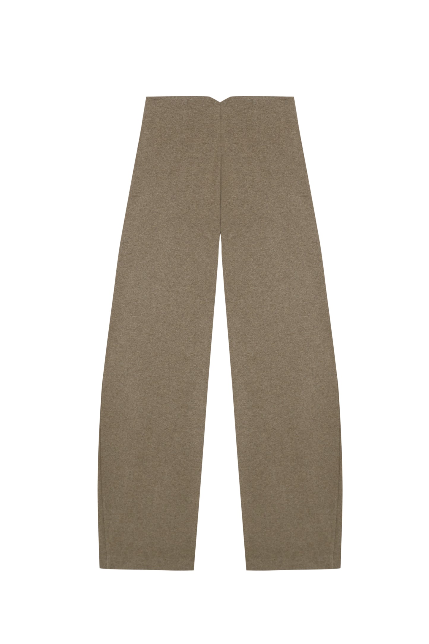 Mate, khaki melange wool & cashmere pants