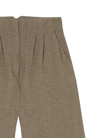 Mate, khaki melange wool & cashmere pants