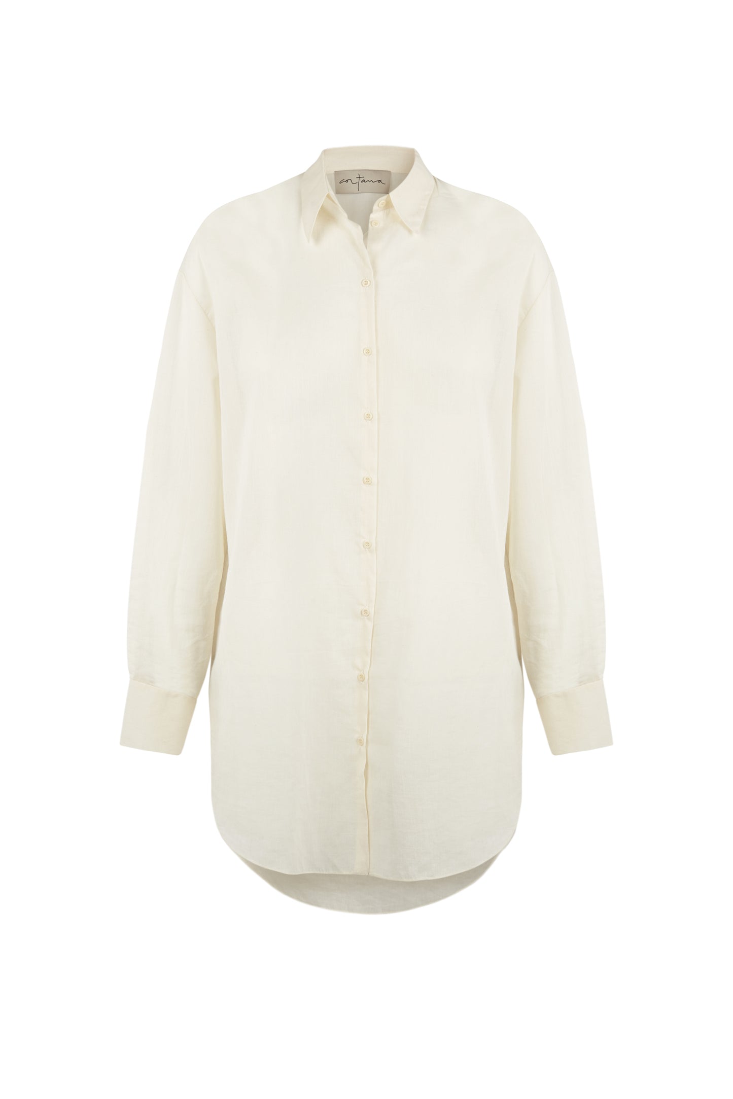 Matias, ecru cotton shirt